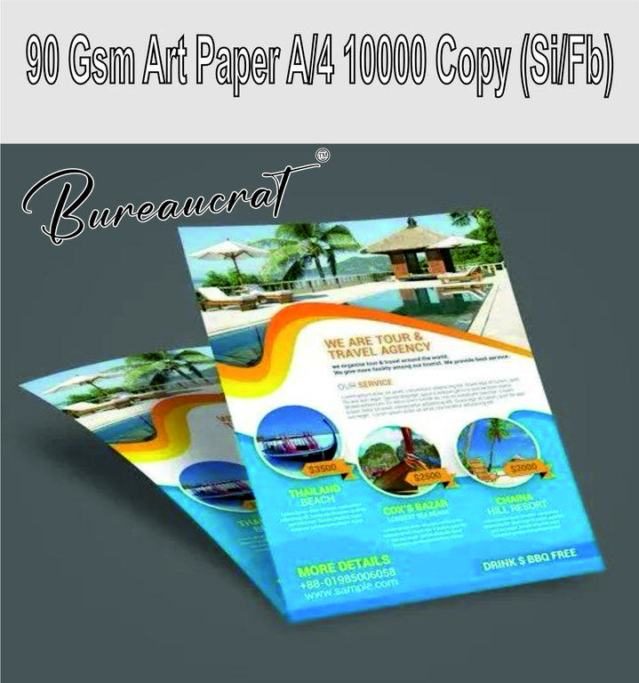 Picture of 90 Gsm Art Paper A/4 10000 Copy (Si/Fb)