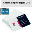 Picture of Artcard single size(250 GSM)