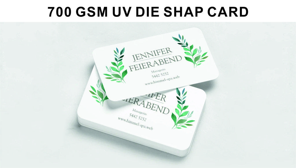 Picture of 700 Gsm UvDie Shape Card