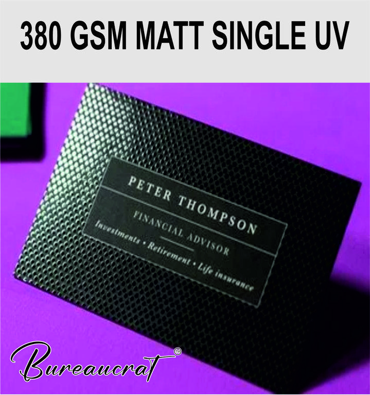 Picture of Matt Card Single Side Uv(380Gsm)