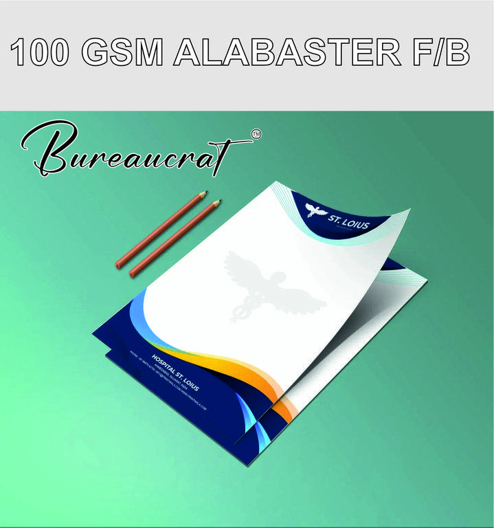 Picture of Alabaster Paper One 100Gsm Front Back