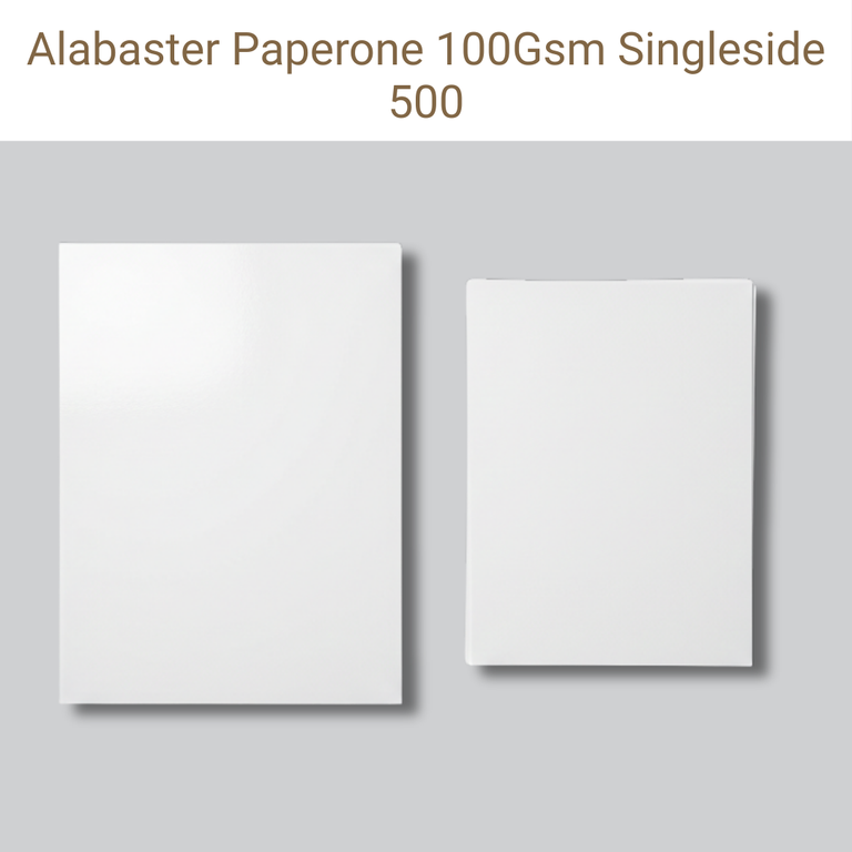 Picture of Alabaster Paperone 100Gsm Singleside 500