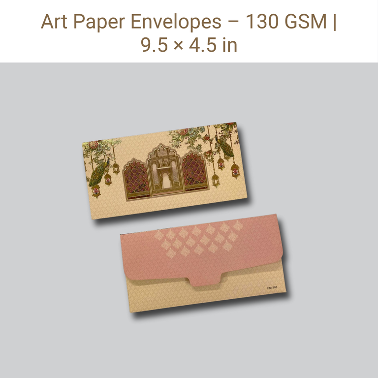 Picture of 130 Gsm Art Paper (9.5X4.5 Cover)