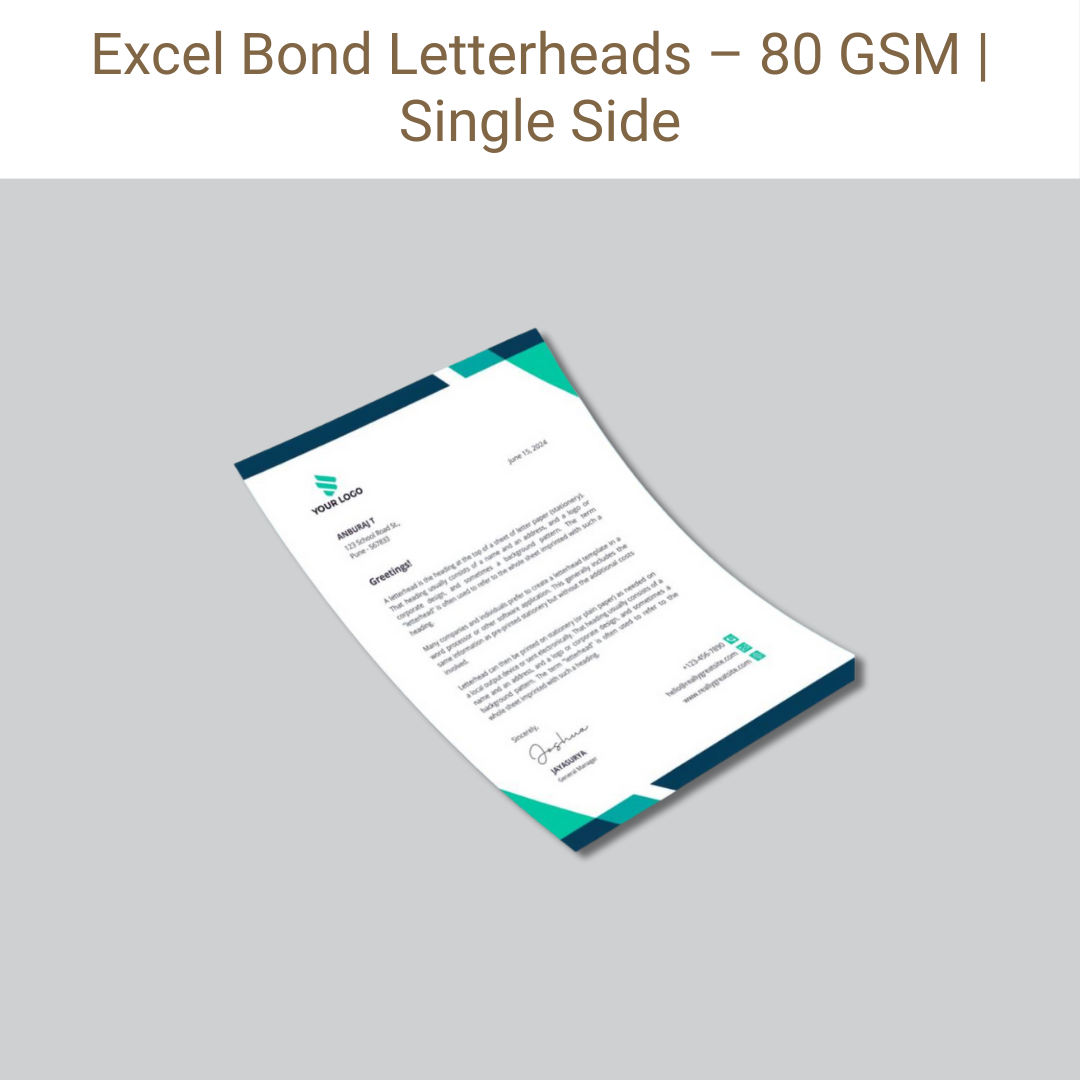 Picture of Excel Bond 80 Gsm Singleside