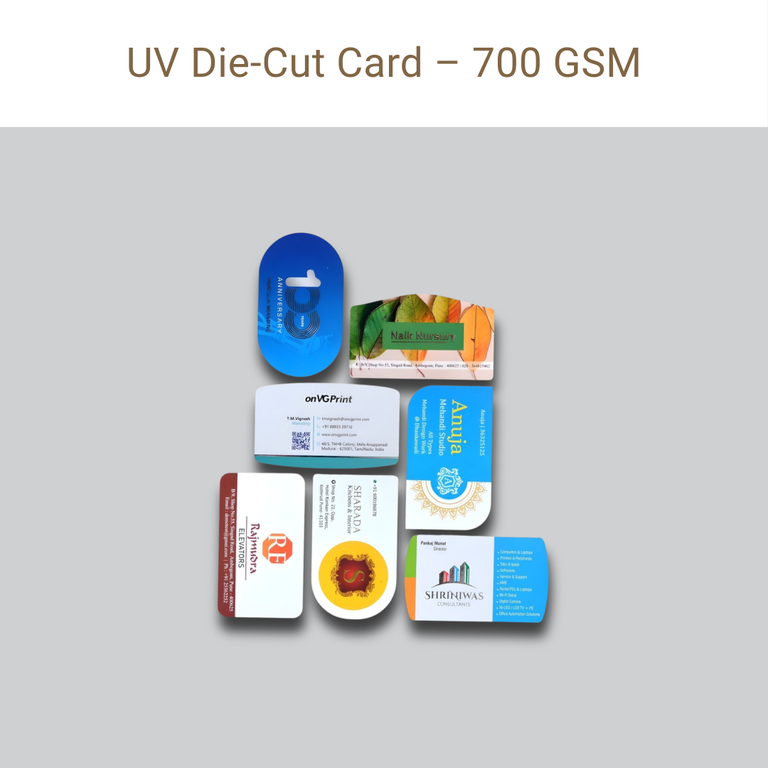 Picture of UV Die-Cut Card – 700 GSM