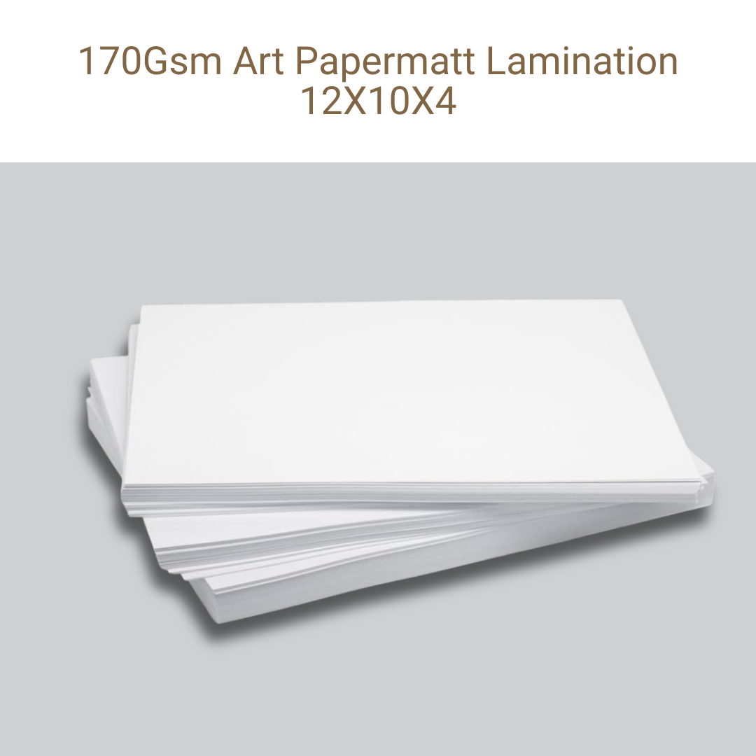 Picture of Matt Laminated Art Paper Box – 170 GSM – 12×10×4 in
