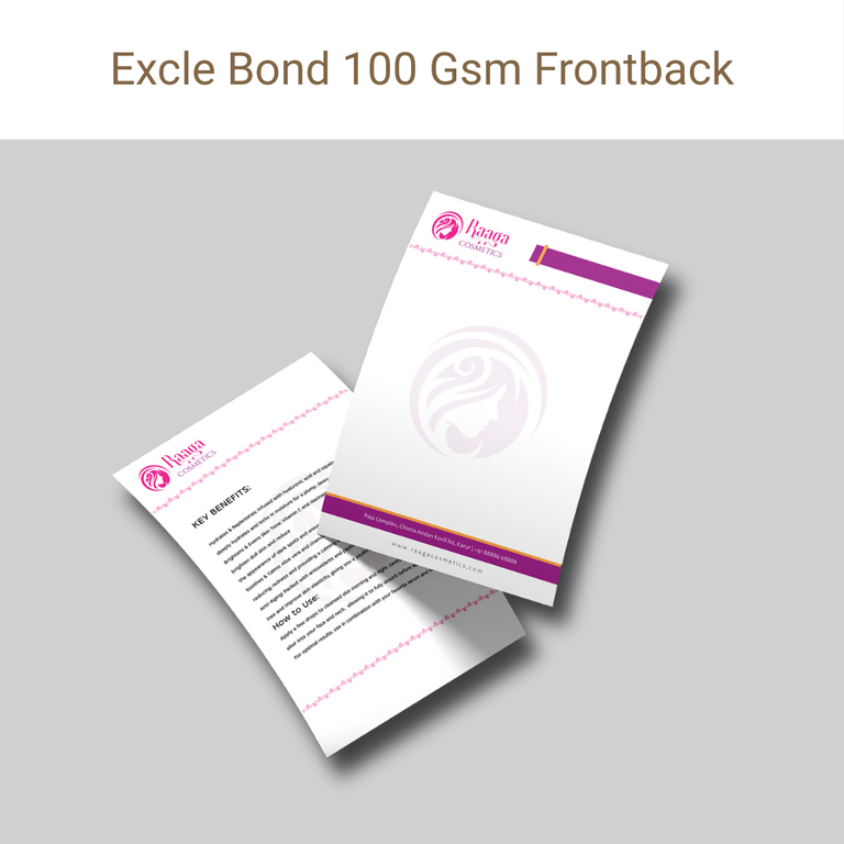 Picture of Excel Bond Paper – 100 GSM – Front & Back